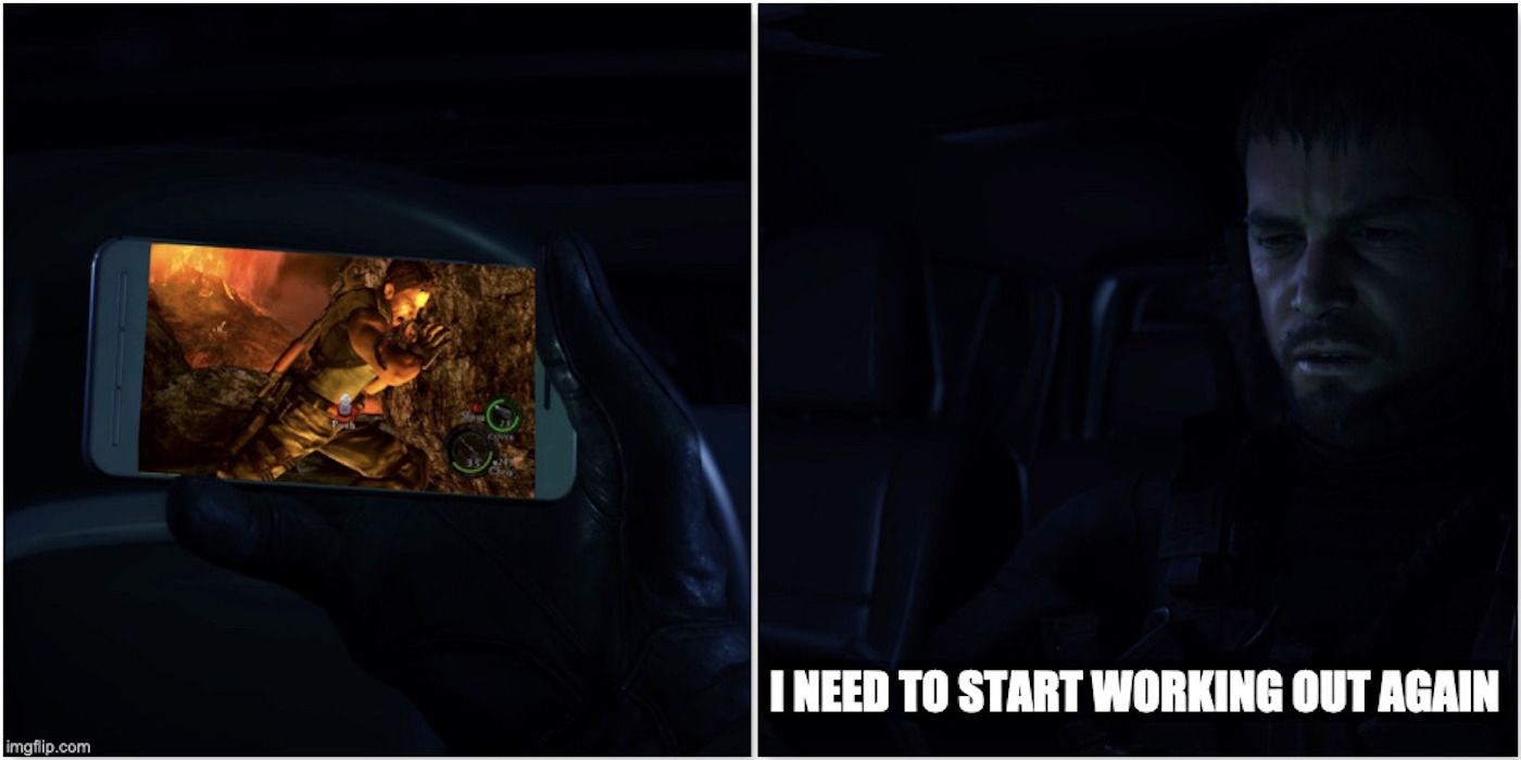 A Resident Evil Village Meme