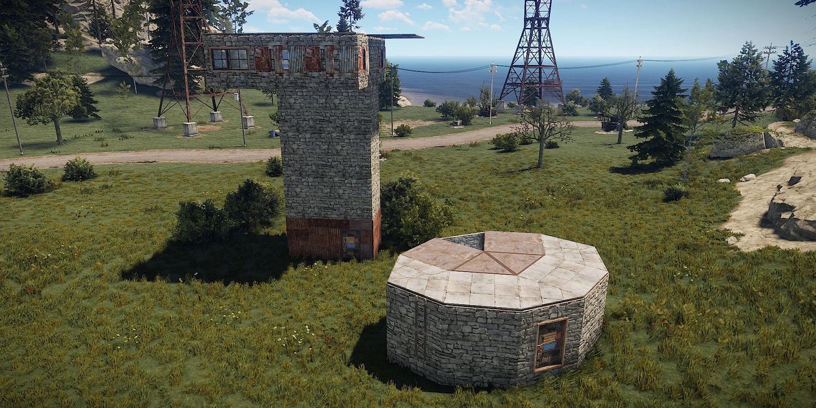 Rust Tower Base