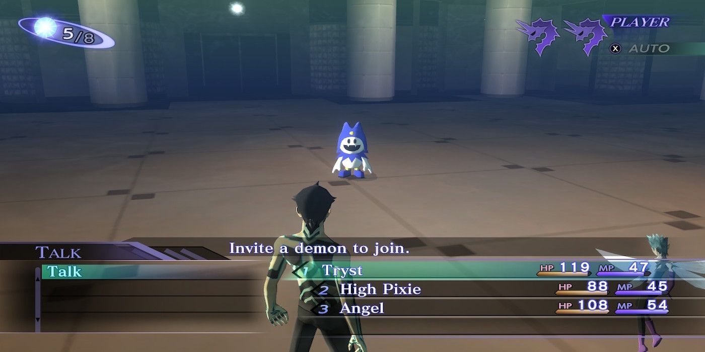 SMT 3 HD gameplay screenshot