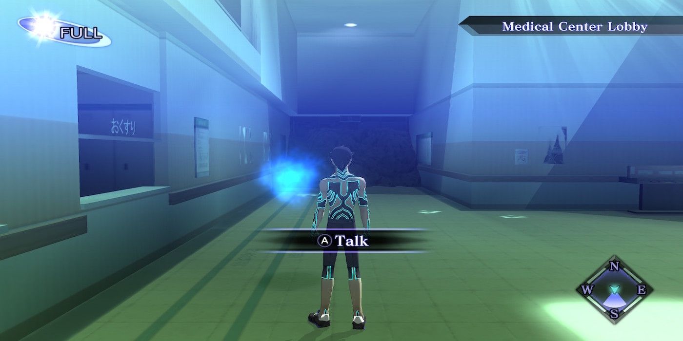 Talking to a spirit in Shin Megami Tensei III HD