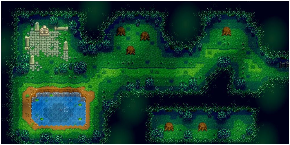 secret woods stardew valley