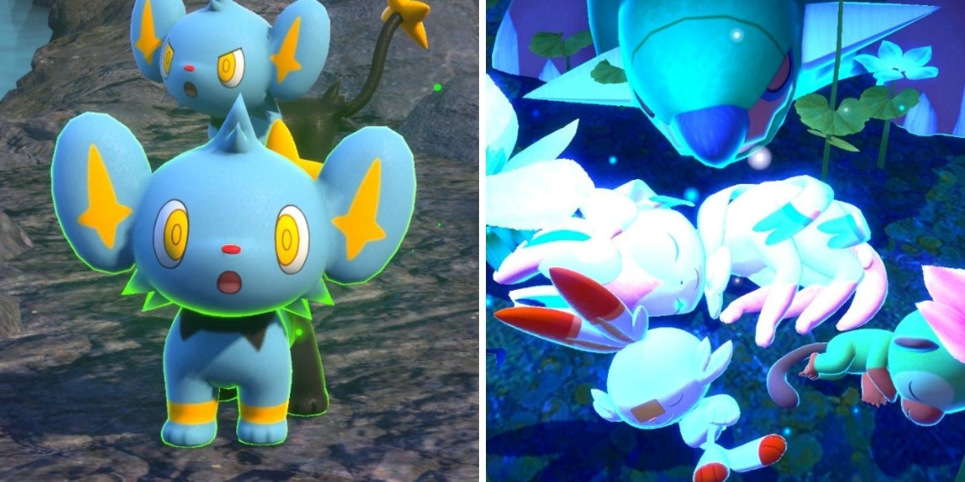 Shinx and Sylveon New Pokemon Snap