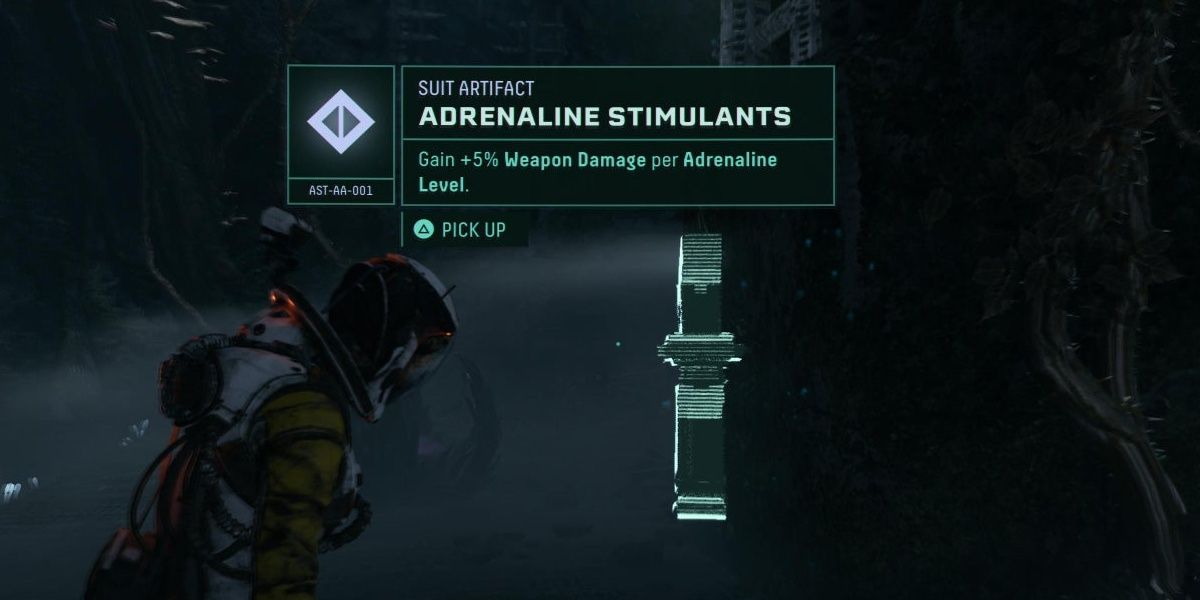 Suit Artifacts in Returnal