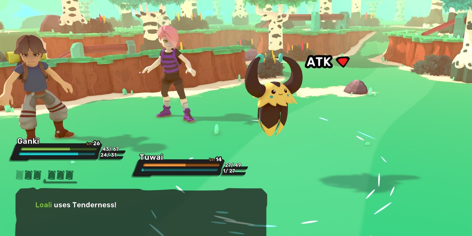 Temtem double battle