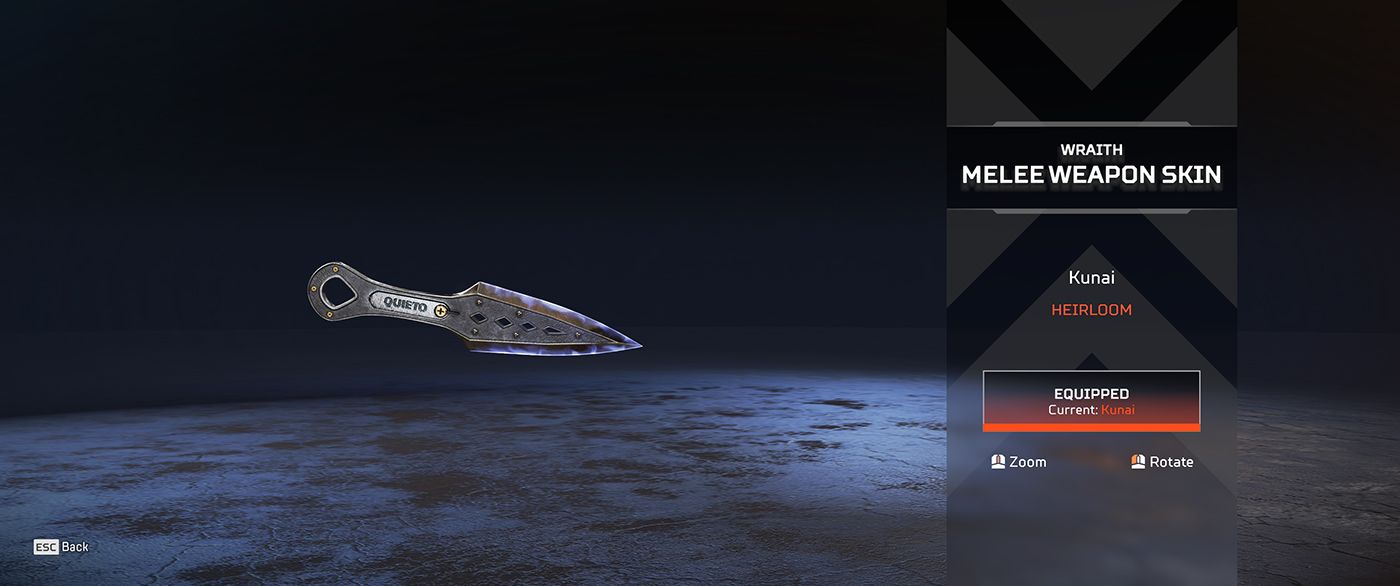 Wraith Melee Weapon Skin