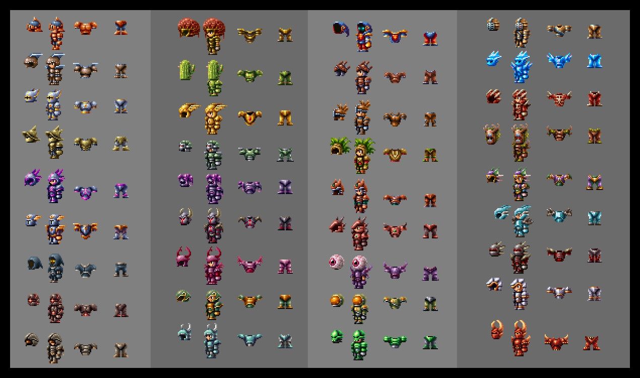 terraria otherworld armor concepts by aaron willemsen