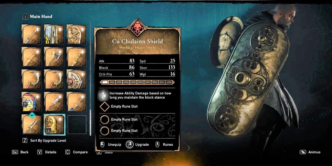 Cu Chulainn Shield in Assassin's Creed Valhalla