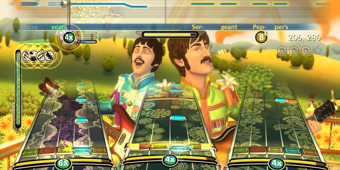beatles rock band sgt pepper's gameplay