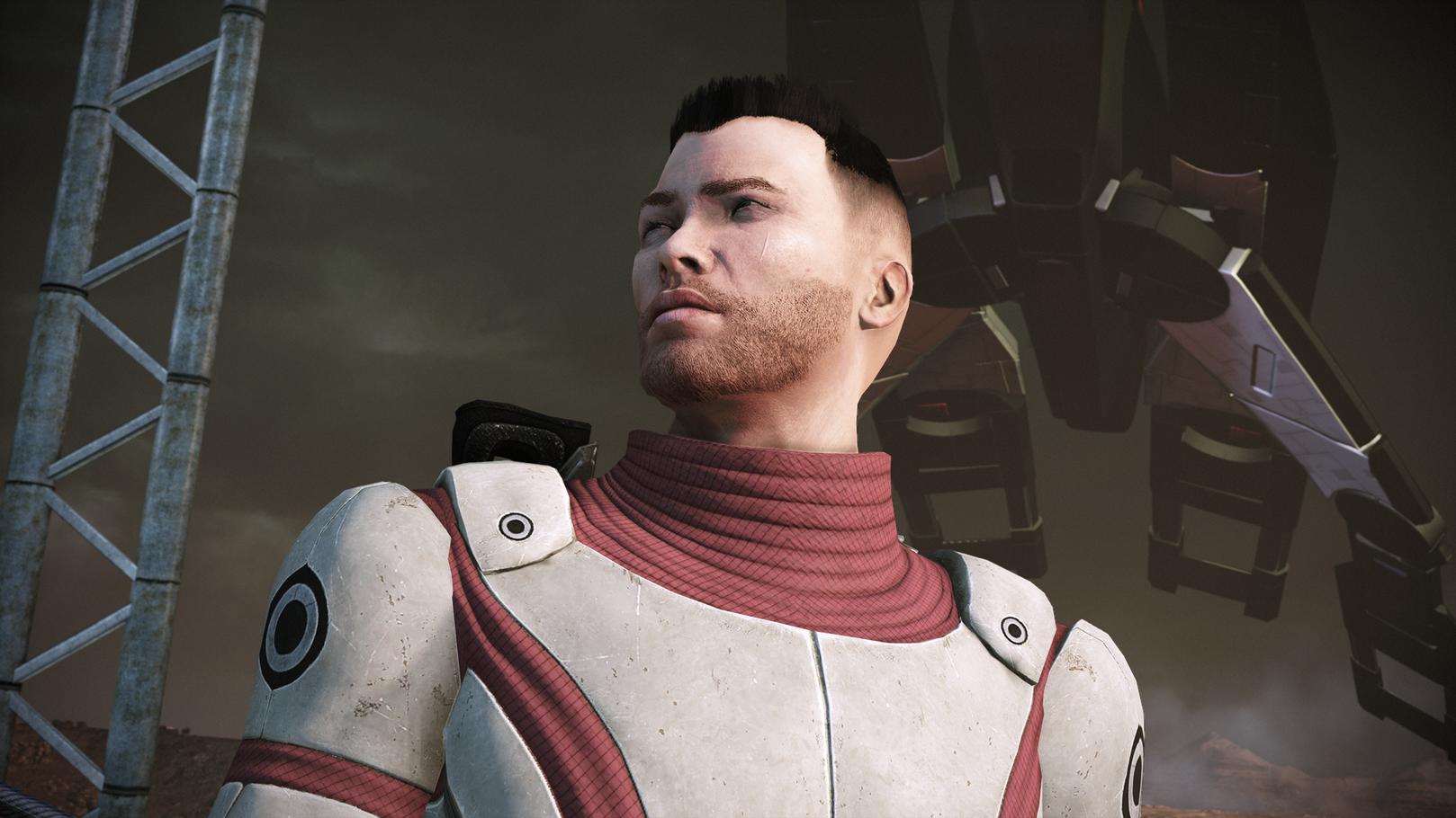 commander shepard from mass effect