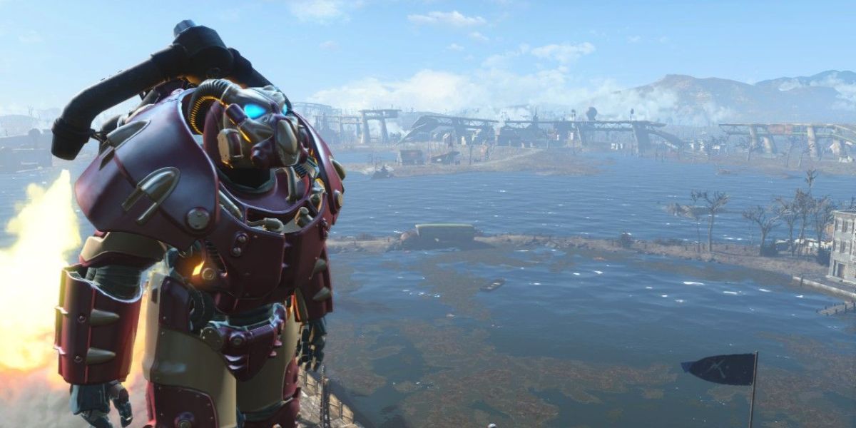 power armor with jetpack, fallout 4