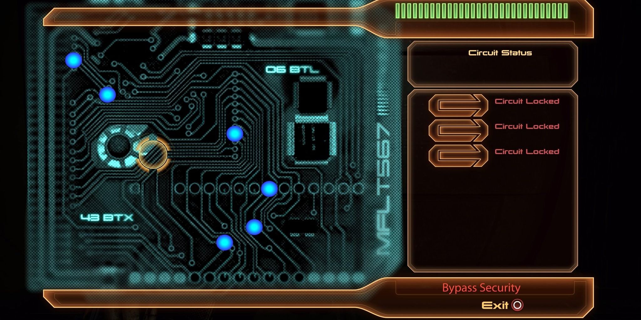 Mass Effect 2 security bypass