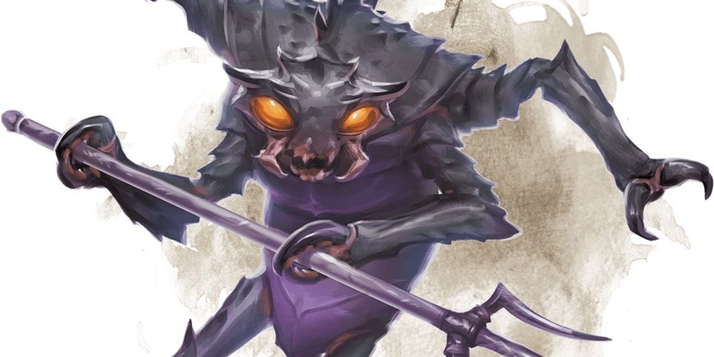 bug monster with trident