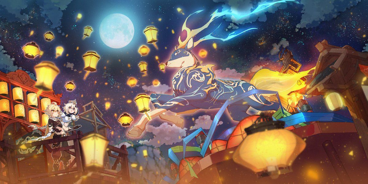 paimon and skybracer in genshin impact
