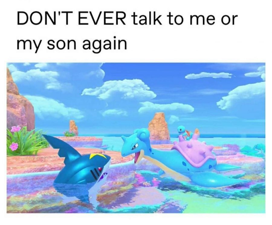pokemon snap lapras sharpedo