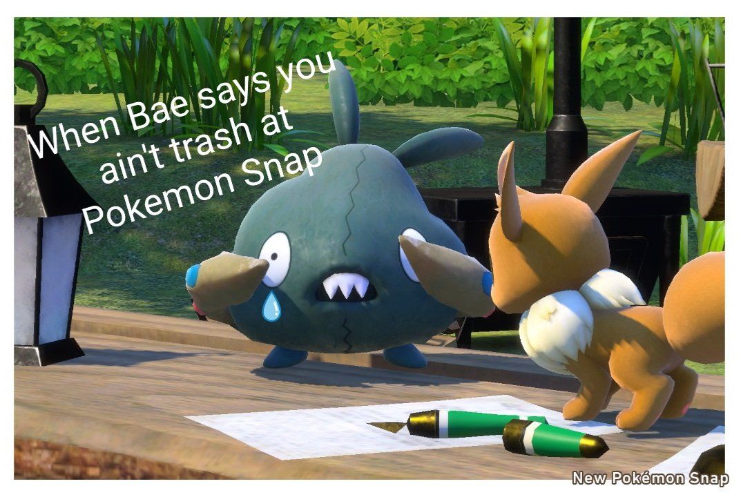 pokemon snap trubbish