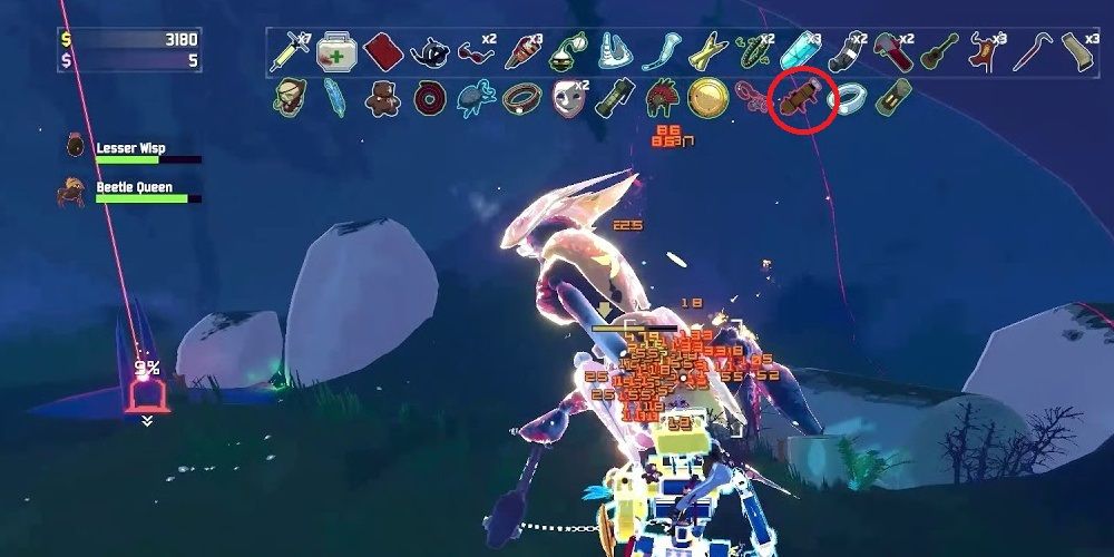 risk of rain 2 brilliant behemoth in use