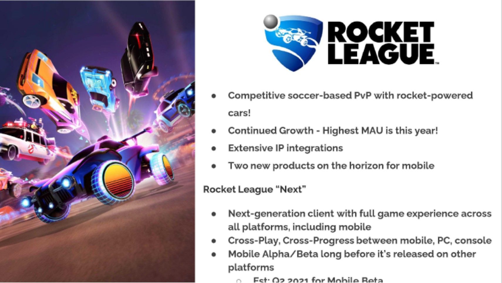 rocket league mobile plans