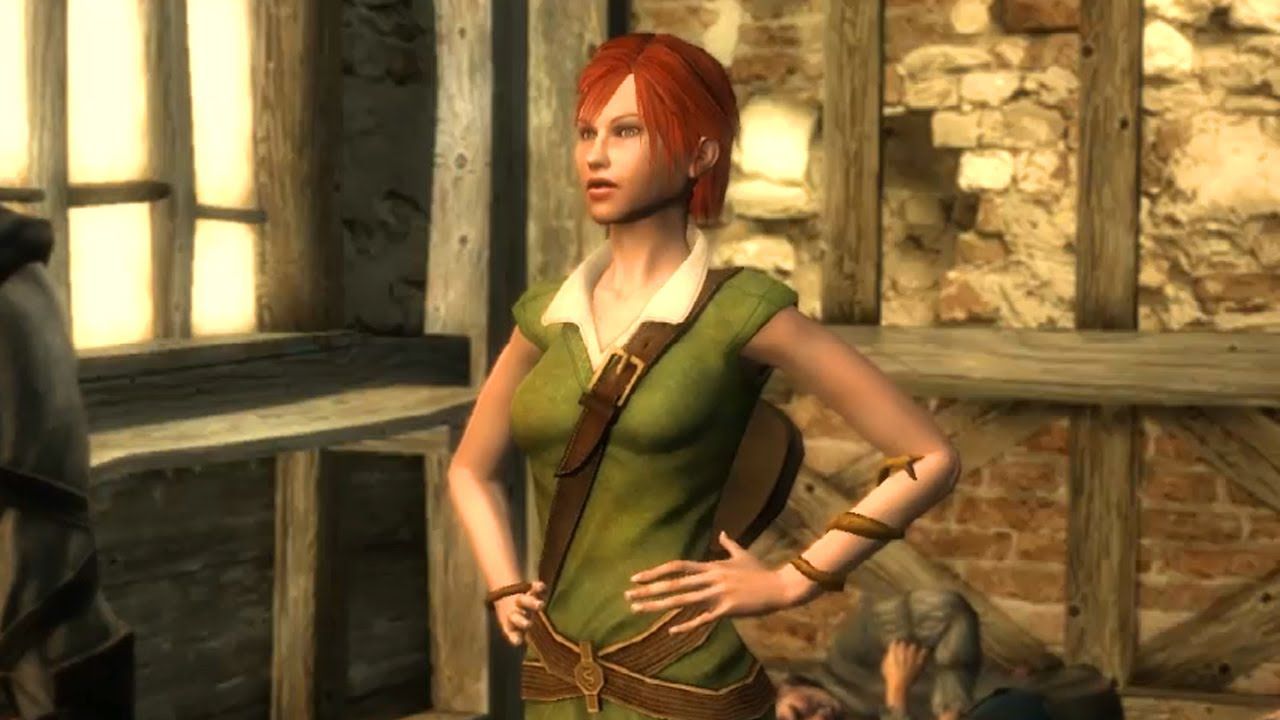shani from the witcher 1