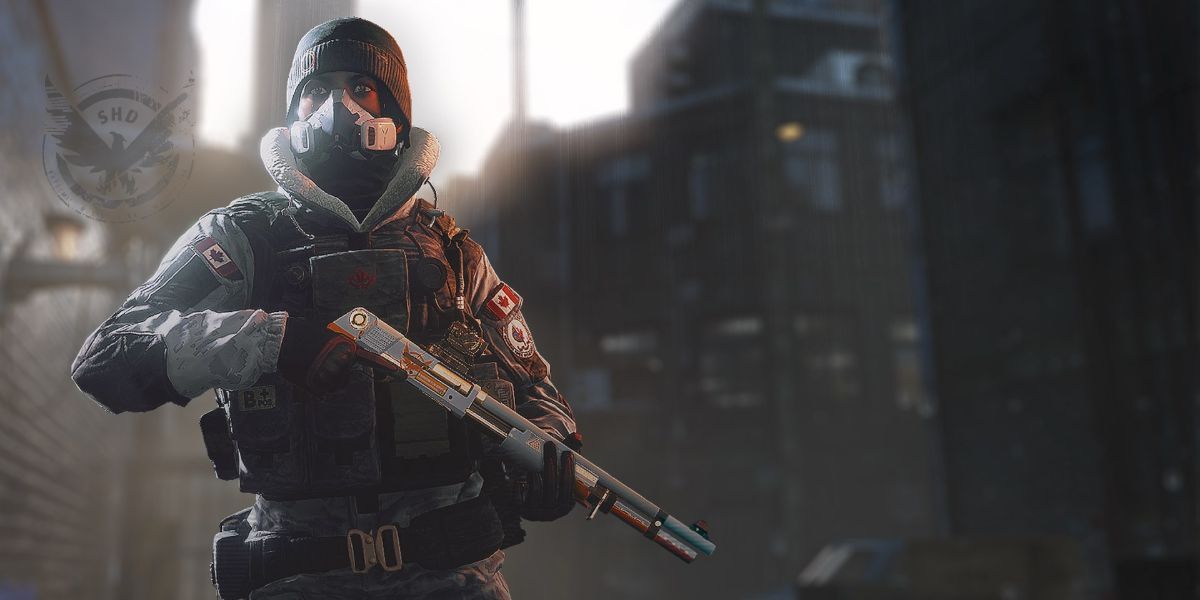 siege, frost carrying a weapon