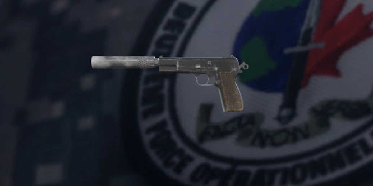 siege, picture of mk1 9mm pistol