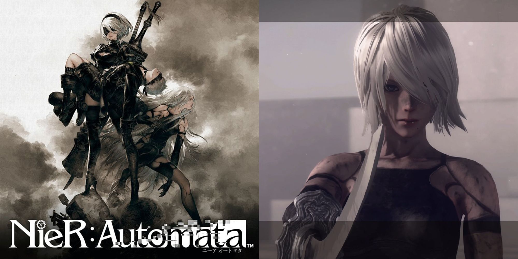 Nier Automata Cover Art A2 Spoiler