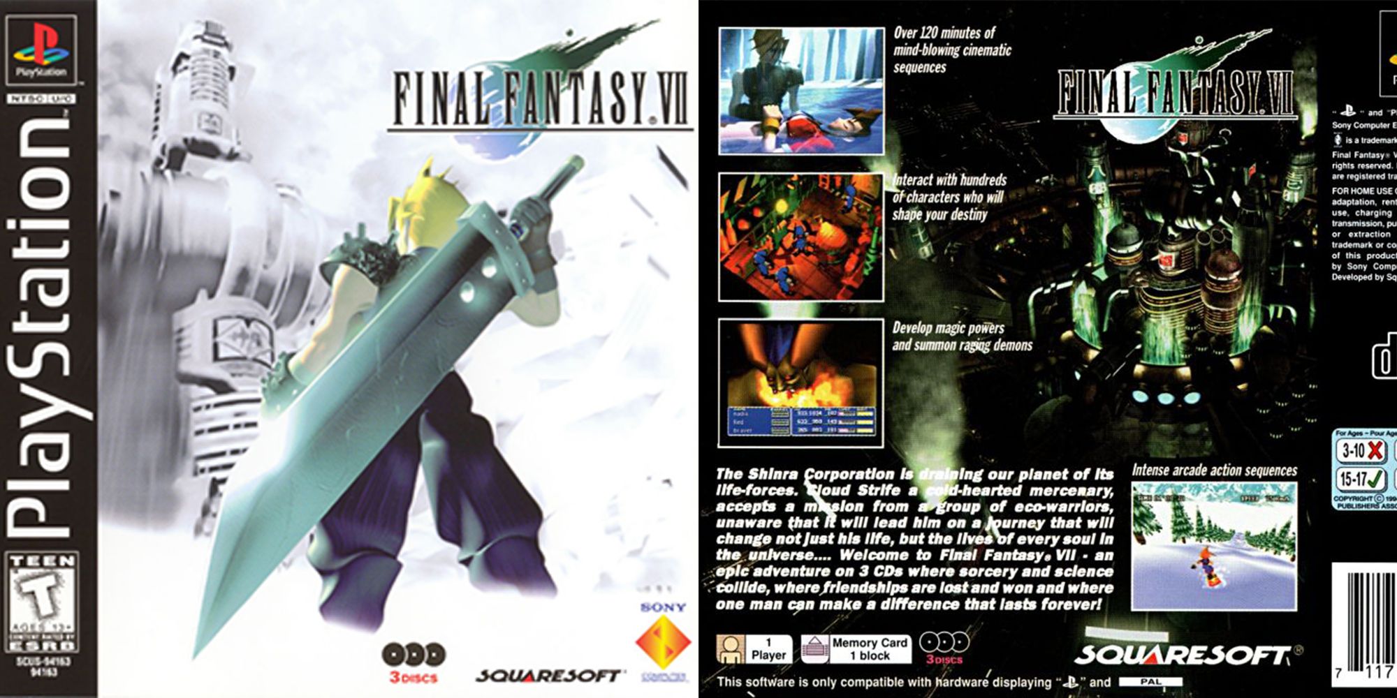 Final Fantasy 7 Cover Spoiler