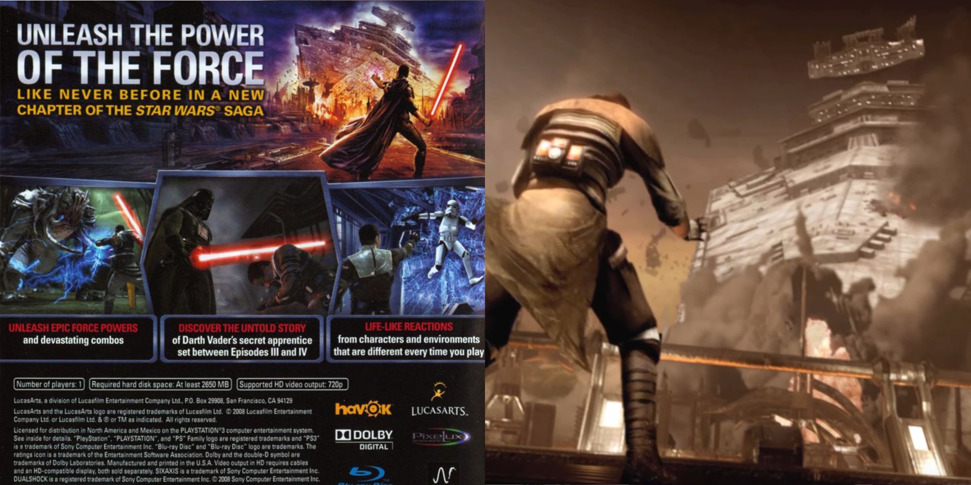 Star Wars Force Unleashed Cover Spoiler