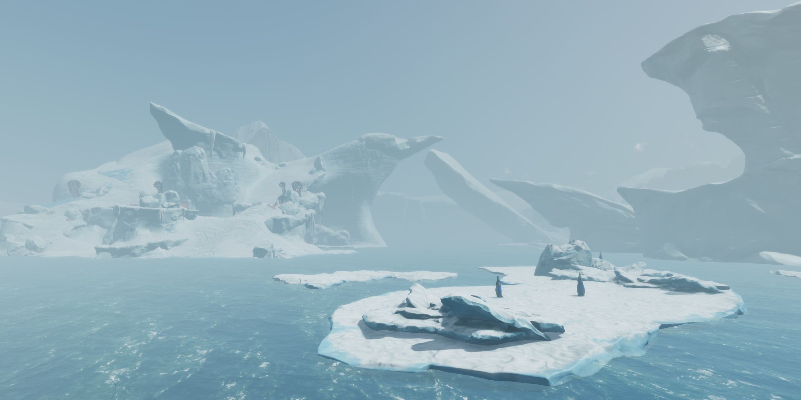 The arctic biome in Subnautica: Below Zero