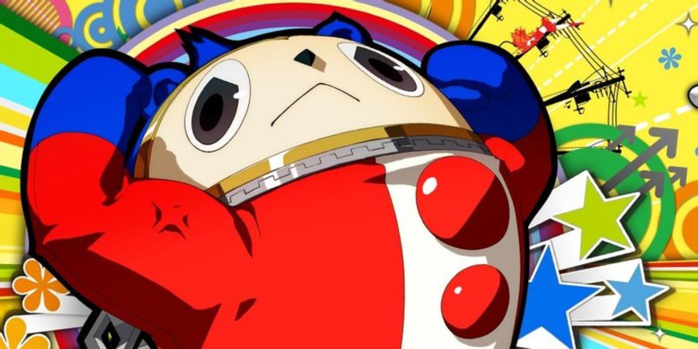 Teddie flexes in artwork for P4 Golden
