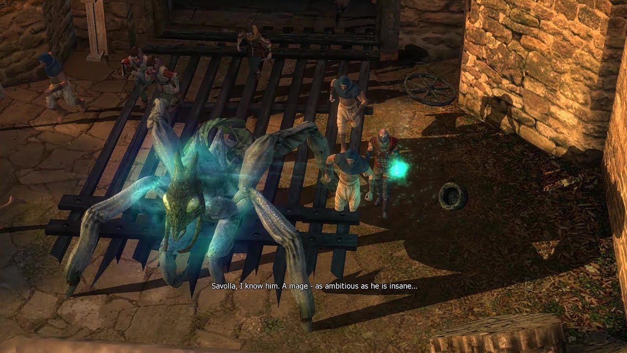 the frightener from the witcher 1