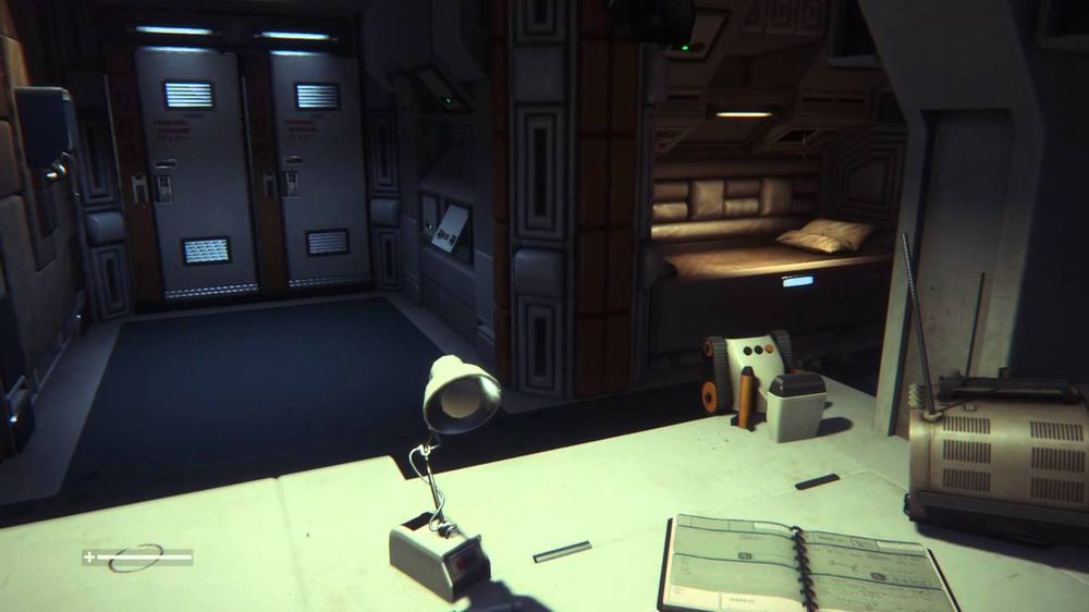 alien isolation wall e pixar lamp logo easter egg