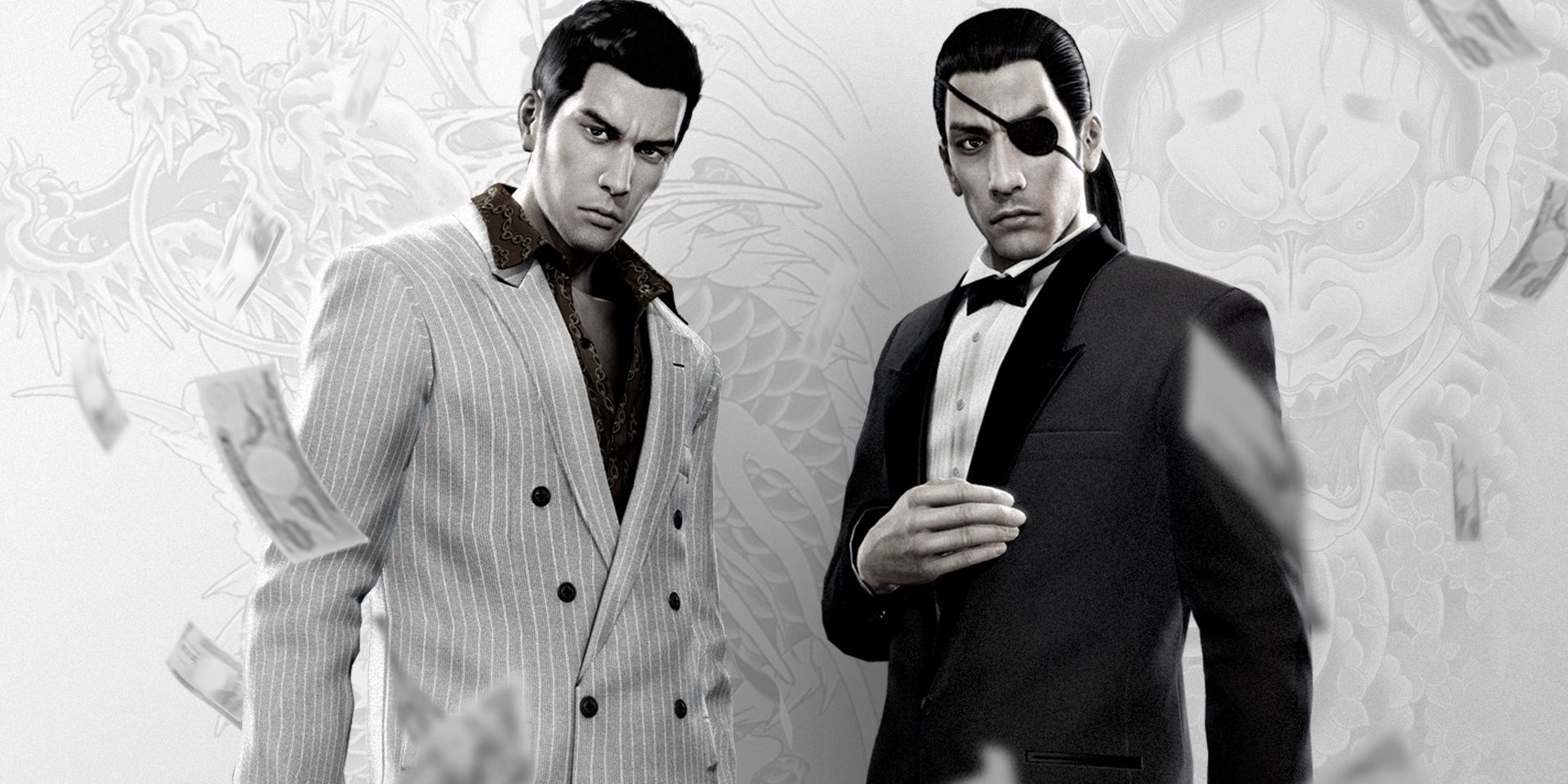Yakuza 0 Kiryu and Majima