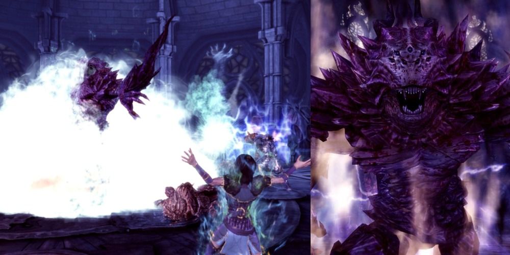 Anti-magic burst Dragon age spell