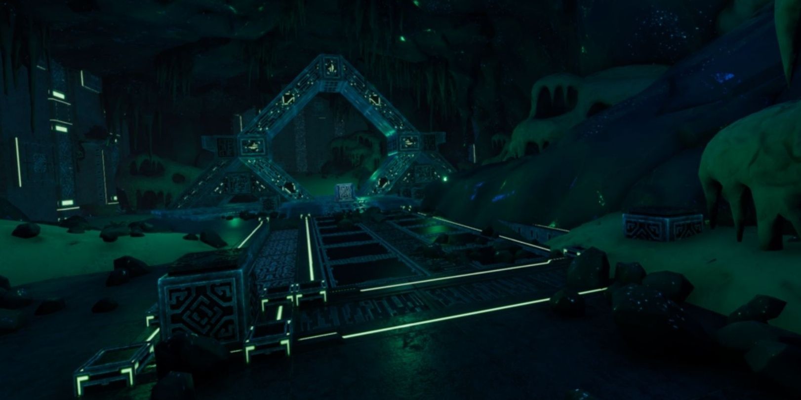 The Primary Architect Teleporter in the Arctic Spires