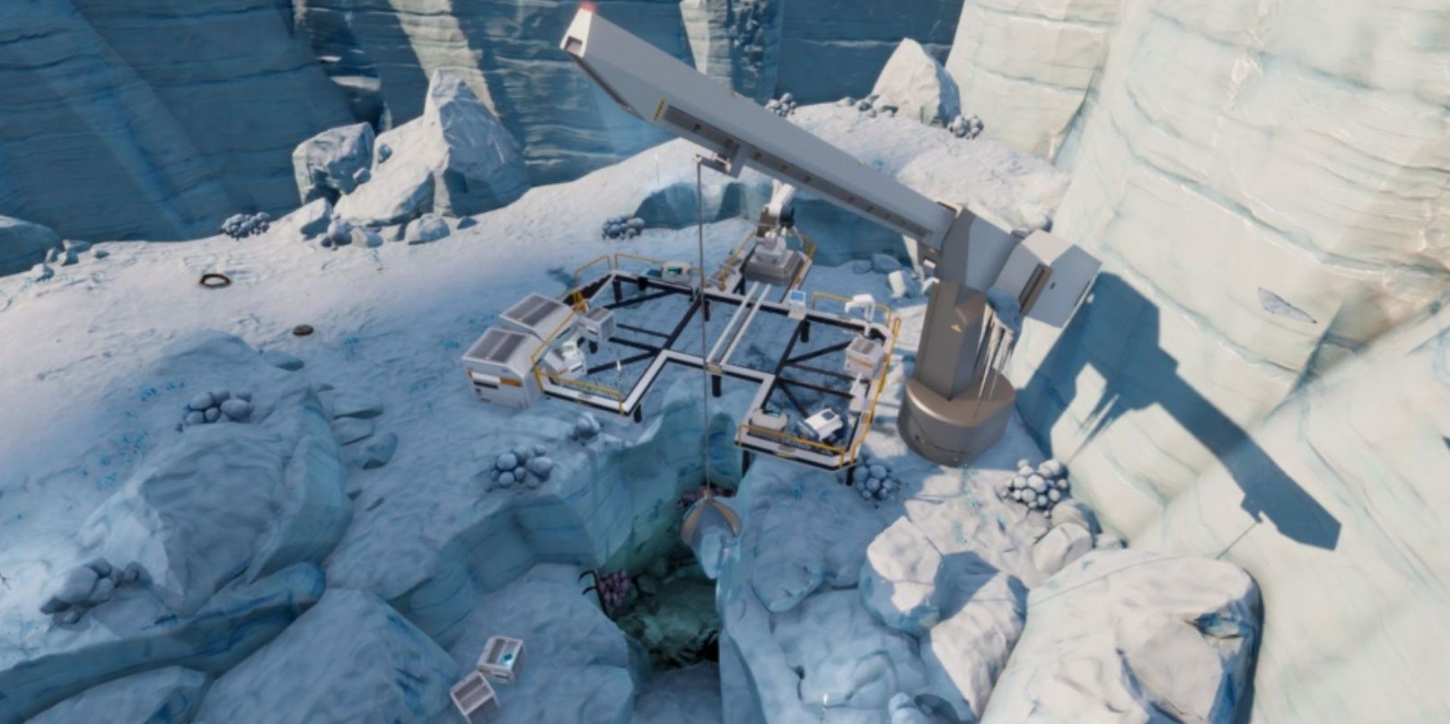 An Alterra tech site in the Arctic Spires