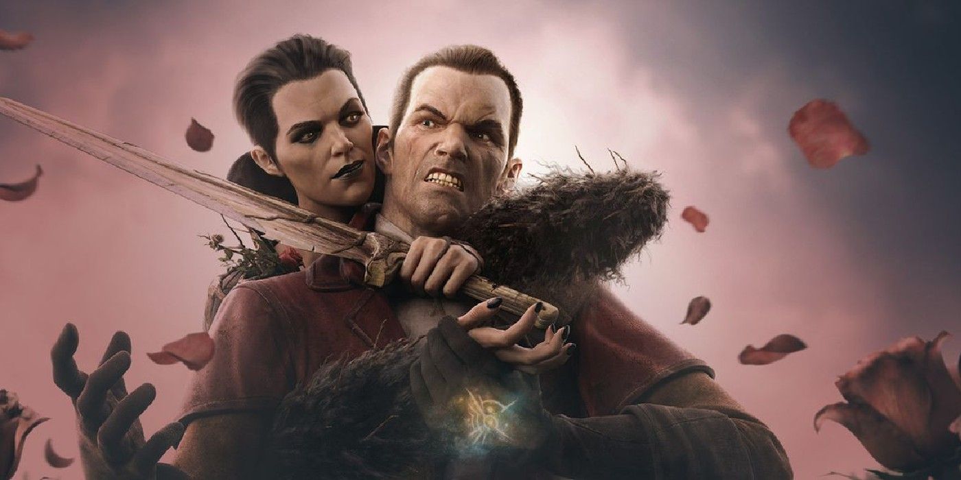 brigmore witches cover art, two characters fighting