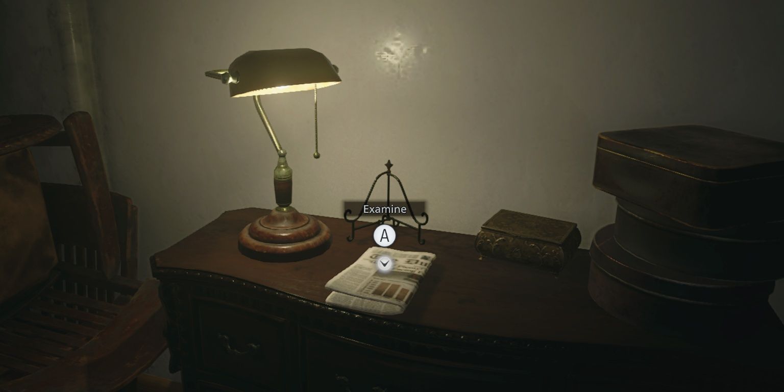 RE Village Newspaper on Desk