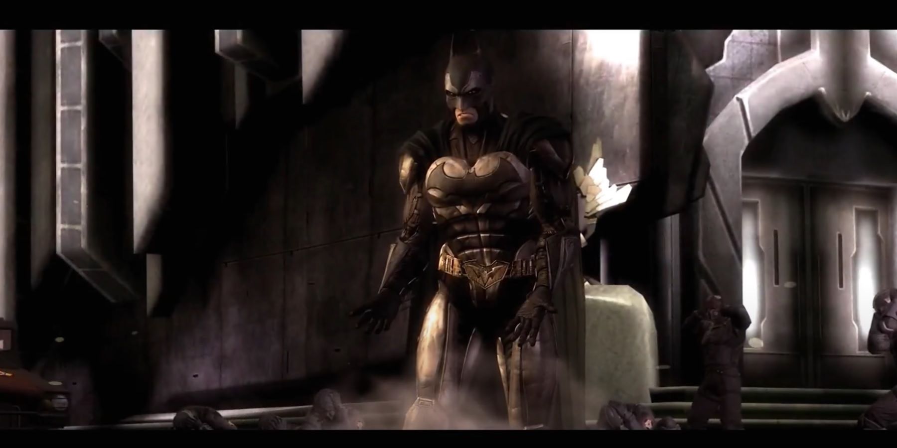 Injustice - Batman Escaping