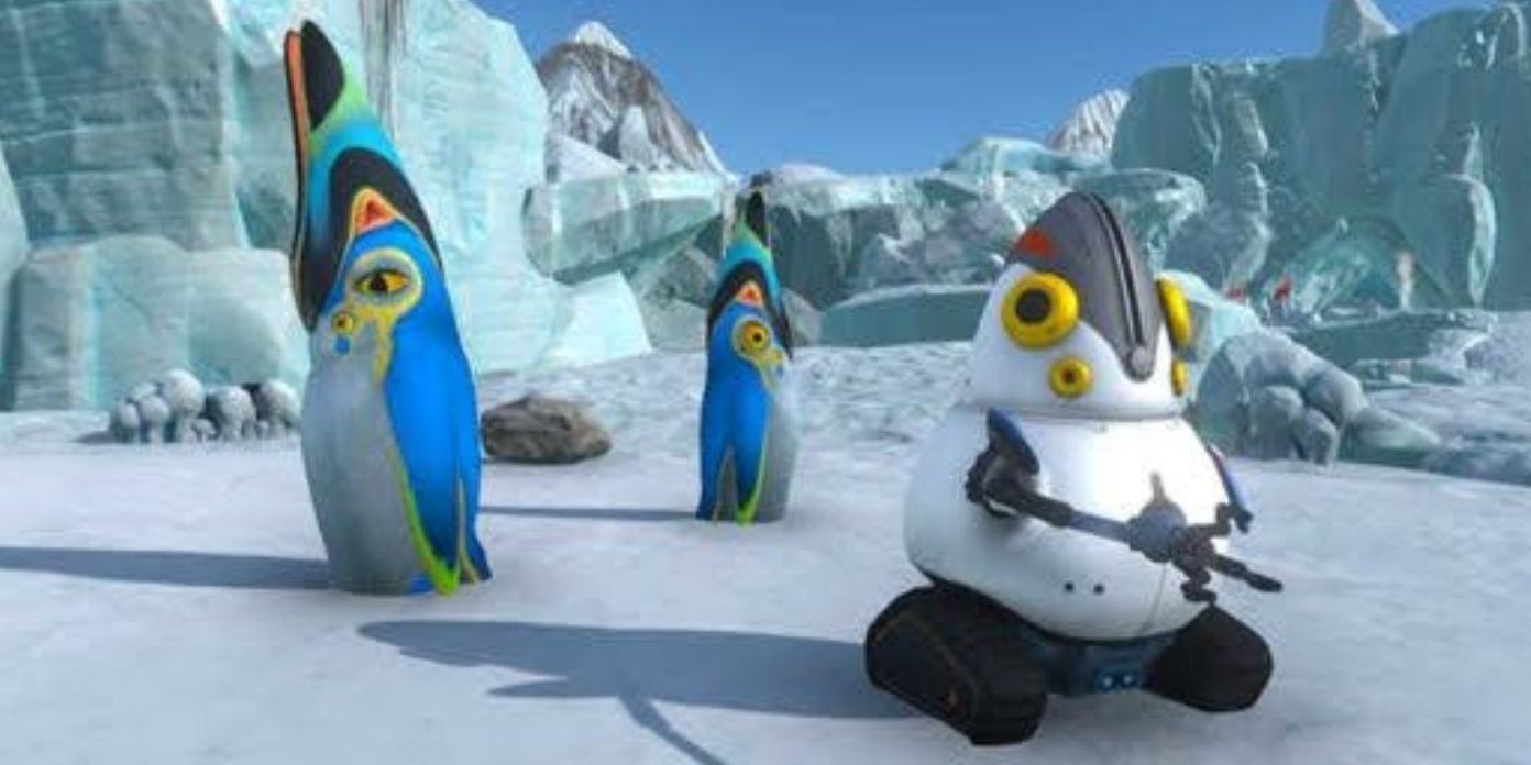 Two Pengwings and a Pengling Spybot