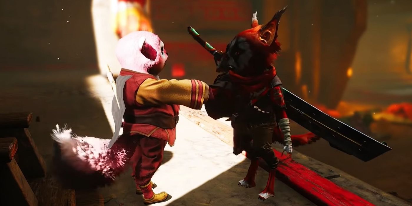 Biomutant - Shaking Hands With A Tribe Leader