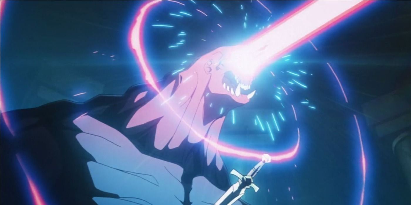 Castlevania-Cyclops unleashing its laser beam