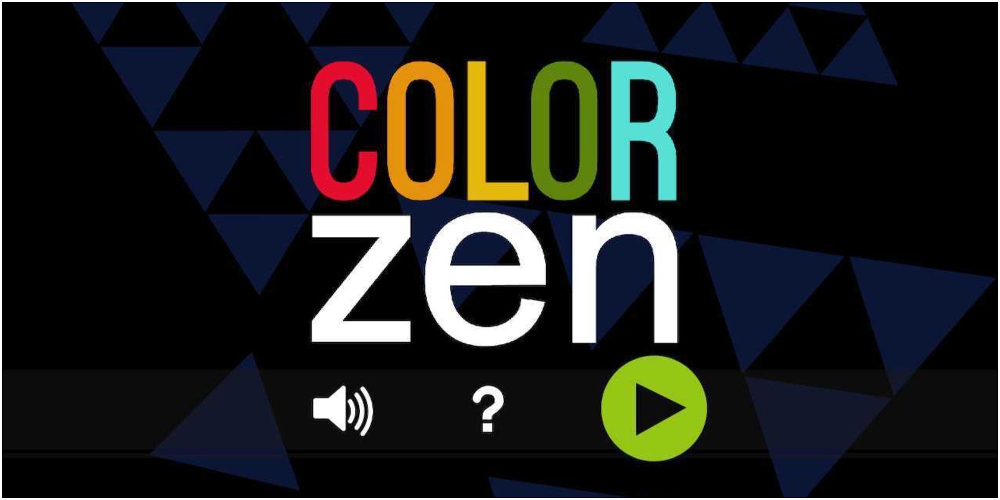 Color Zen Title Screen
