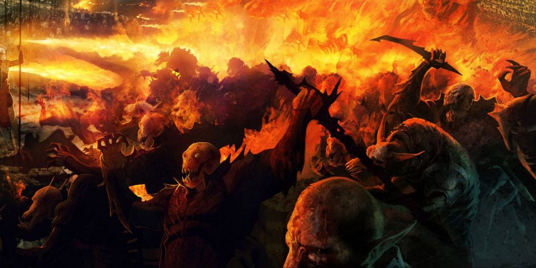 dragon age origins the darkspawn army