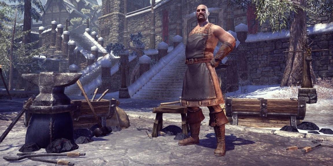 A nord blacksmith