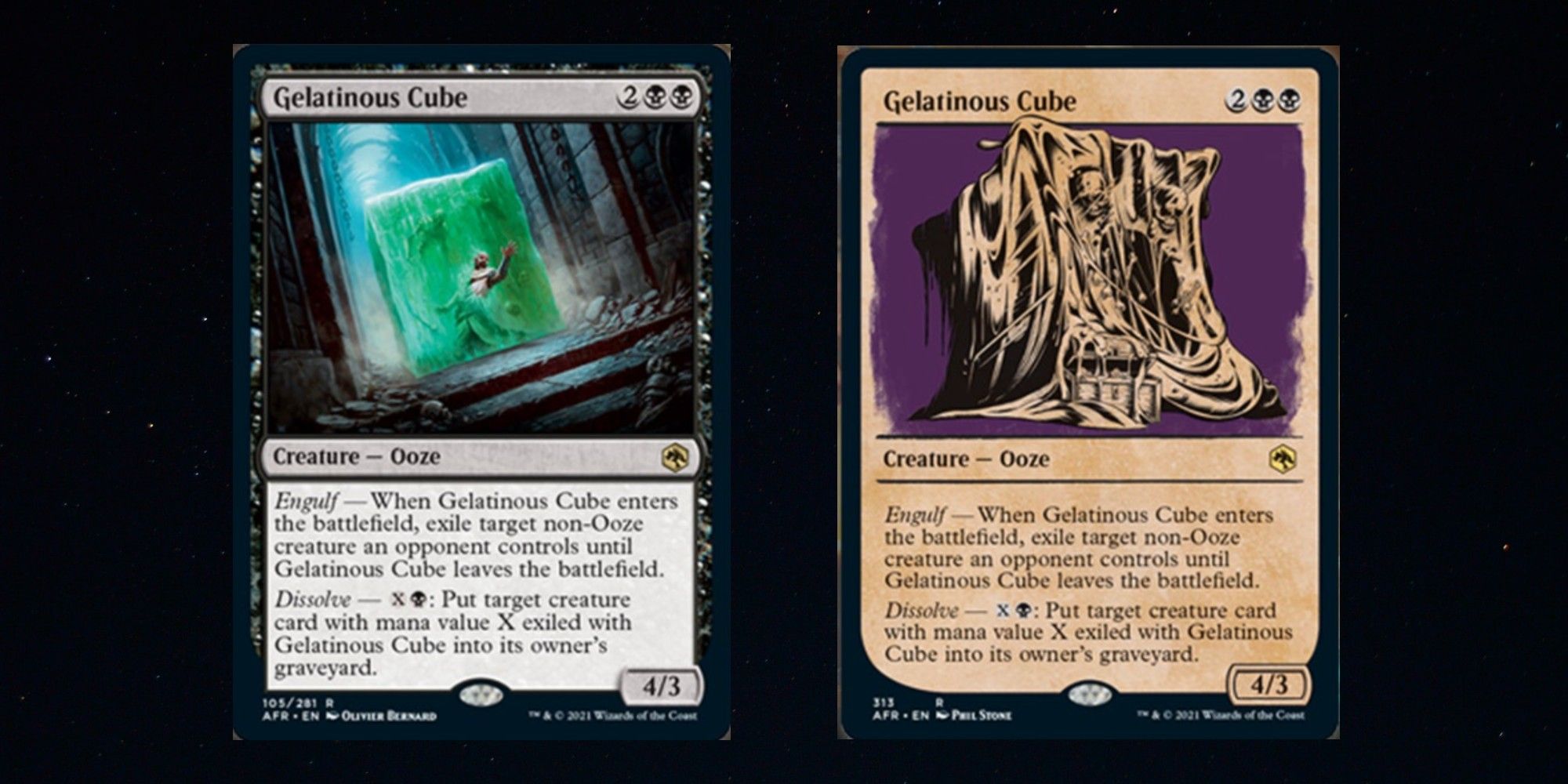 Gelatinous Cube Magic The Gathering Card