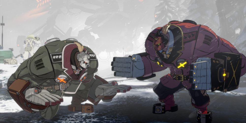 Guilty Gear Strive Potemkin Color Palette 1 and 3