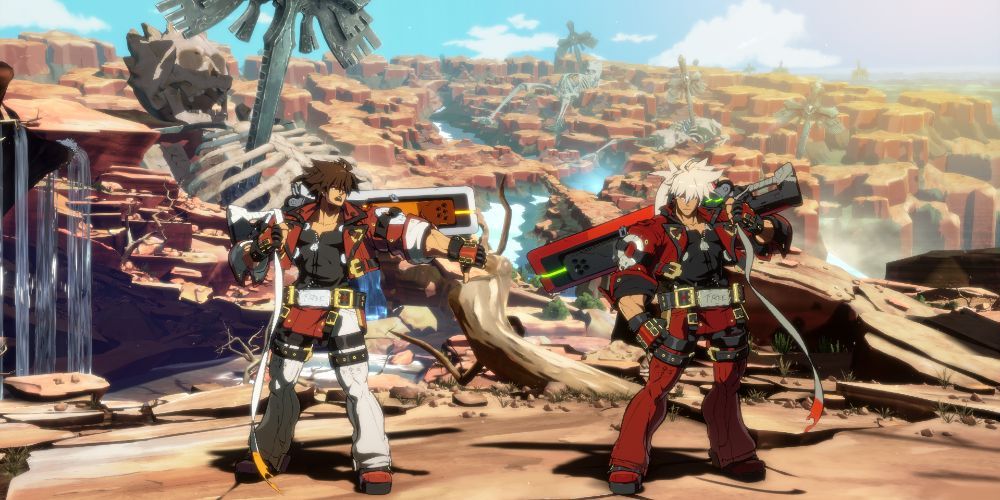 Guilty Gear Strive Sol Color Palette 1 and 3