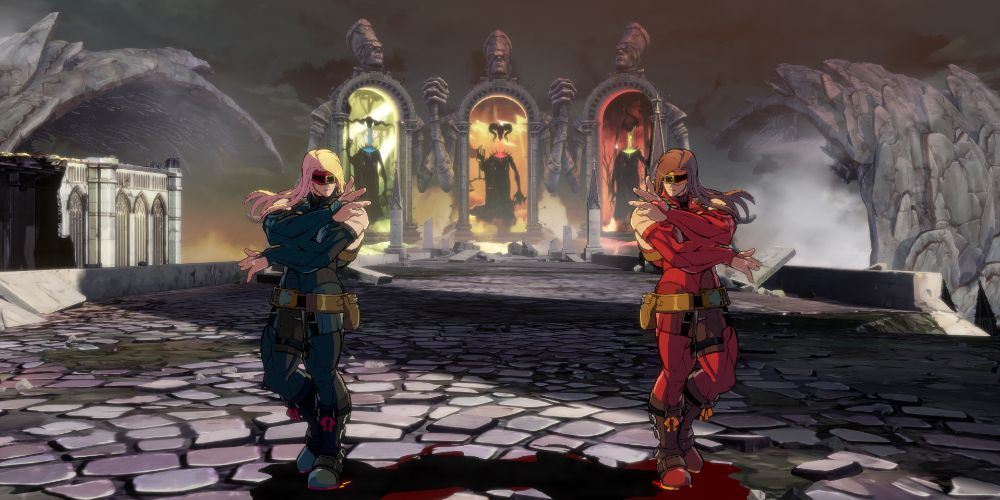 Guilty Gear Strive Zato Color Palette 1 and 3