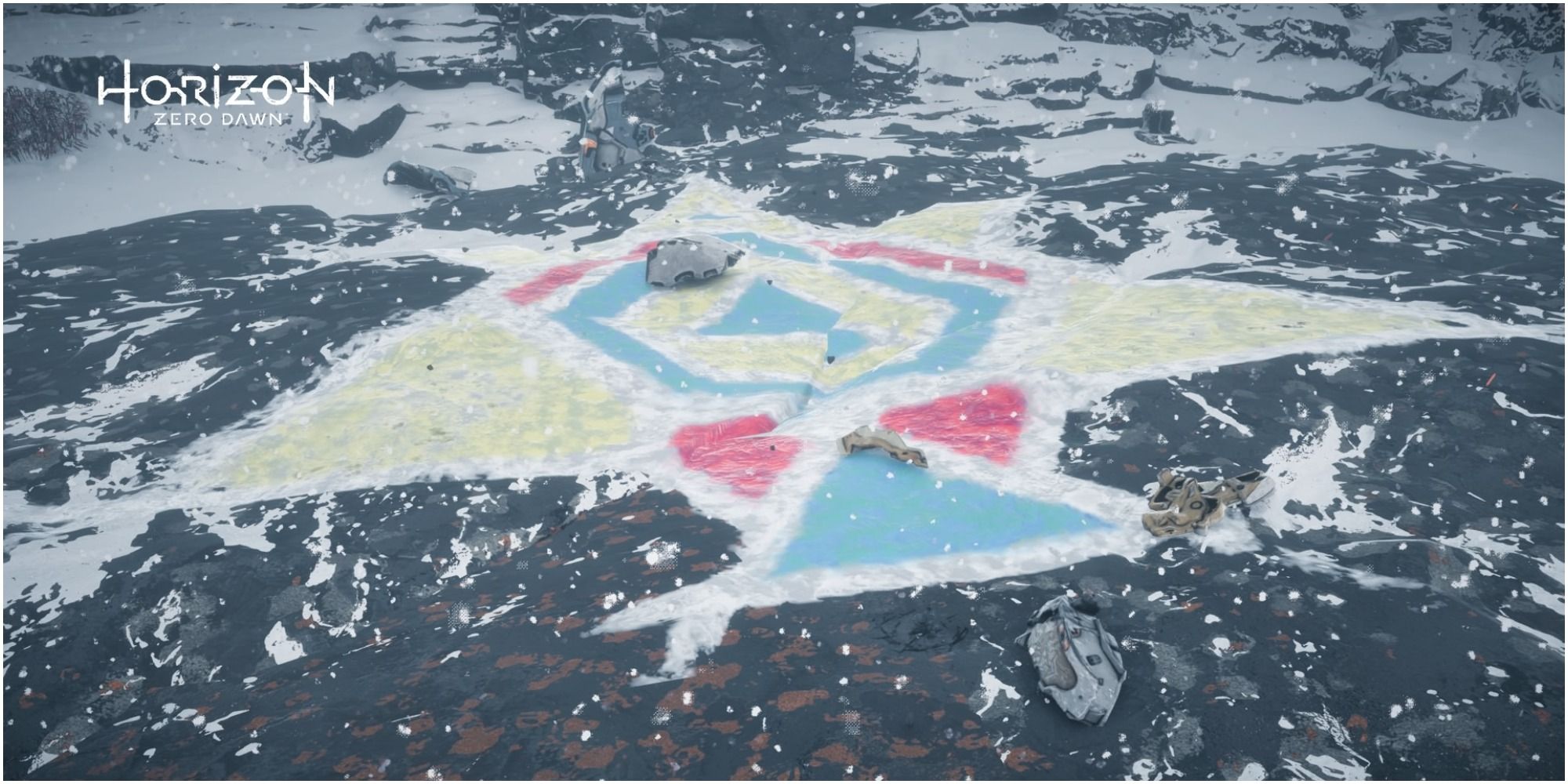 Horizon Zero Dawn Frozen Wilds Ikre Banuk Floor Painting Indicator Ikres Challenge