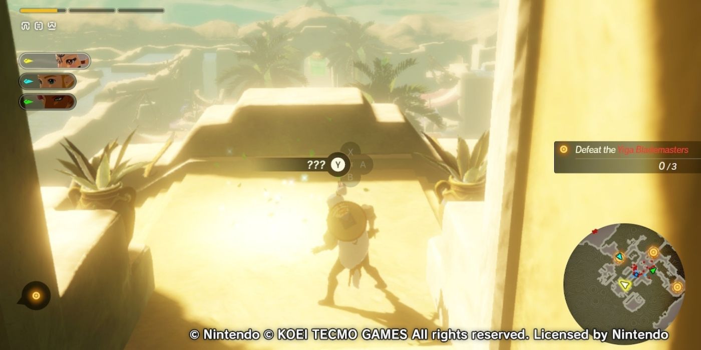 Hyrule Warriors Age of Calamity - Castle Korok Seed Location